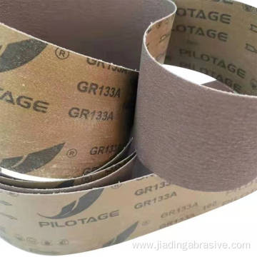 Abrasive sanding belt for stainless steel and furniture
